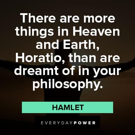 Hamlet Quotes about heaven