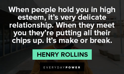 Henry Rollins quotes about relationship