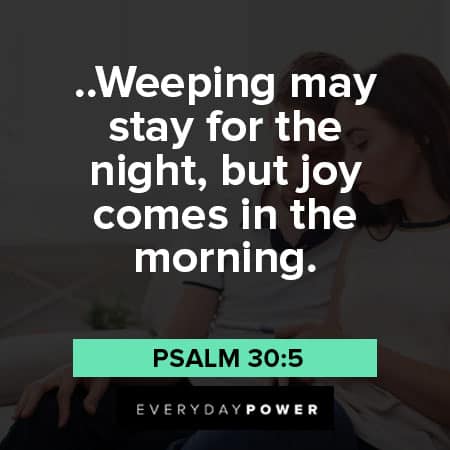 infertility quotes about weeping may stay for the night, but joy comes in the morning