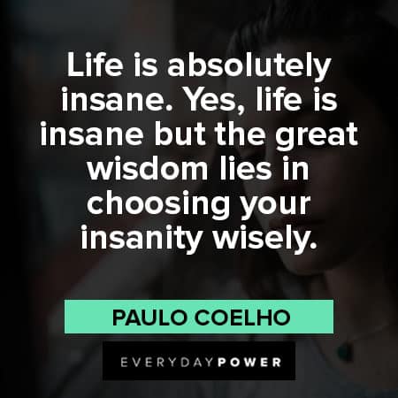 insanity quotes about life is absolutely insane