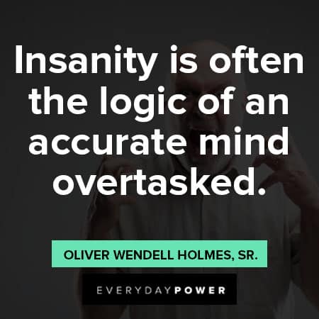 insanity quotes about logic