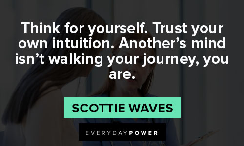 intuition quotes about think for yourself