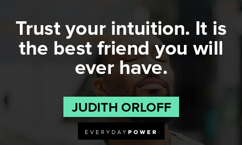 intuition quotes on trust your intuition