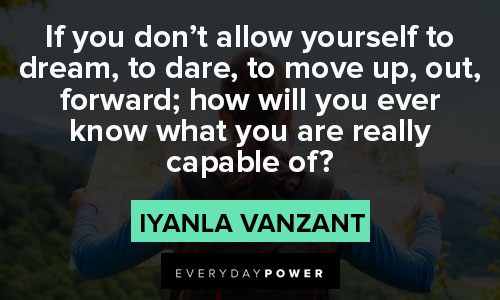 Iyanla Vanzant quotes about you ever know what you are really capable of