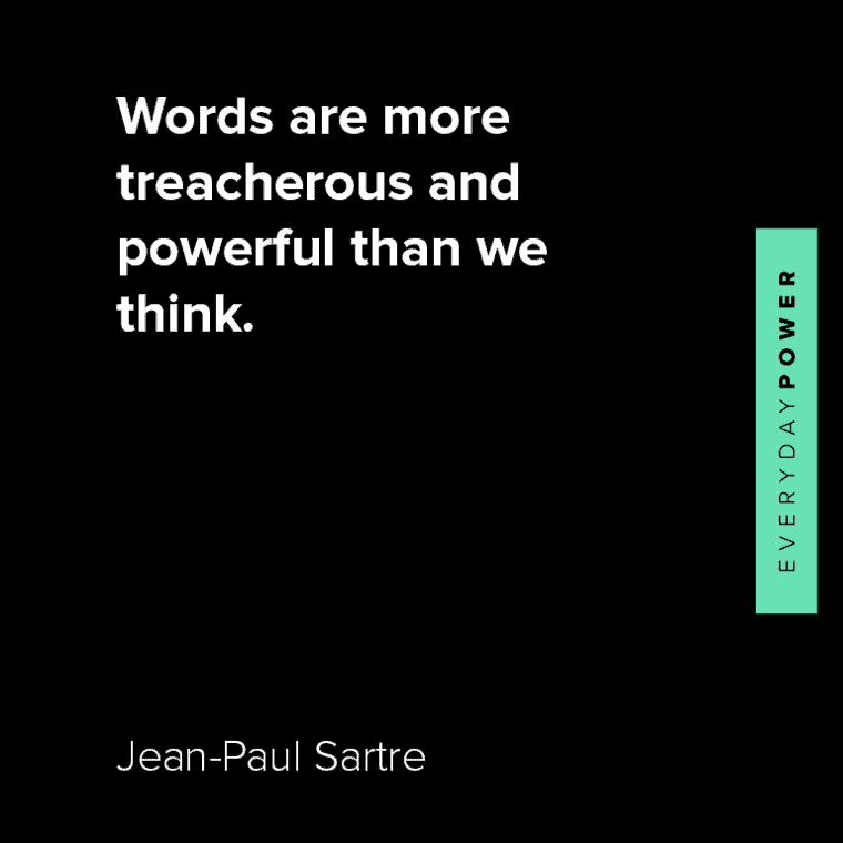 Wise Jean-Paul Sartre quotes