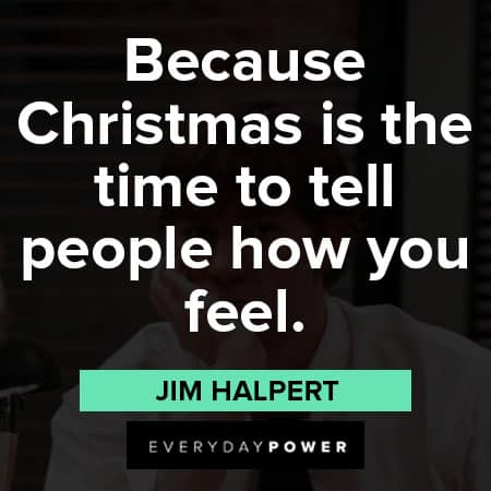 Christmas Jim Halpert quotes