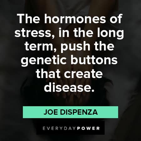 Joe Dispenza quotes about stress