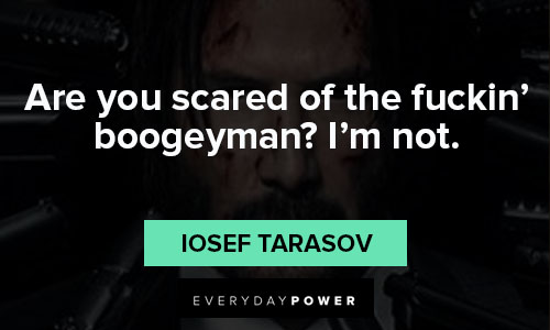 John Wick quotes about boogeyman
