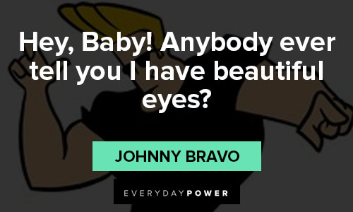 johnny bravo eyes