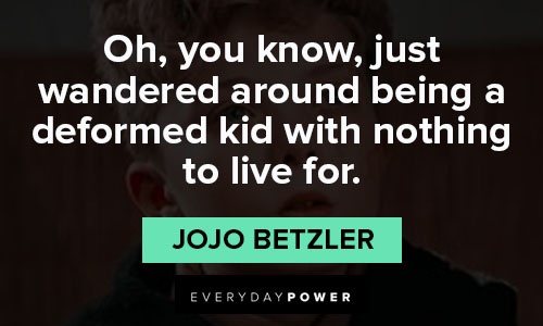Jojo Rabbit quotes from Jojo Betzler