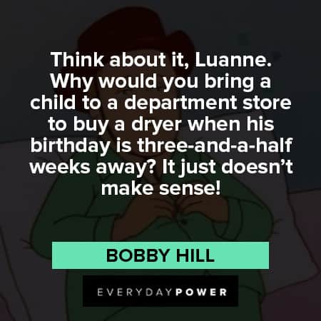 King of the Hill quotes from Bobby Hill