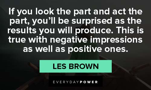 Les Brown Quotes to surprise
