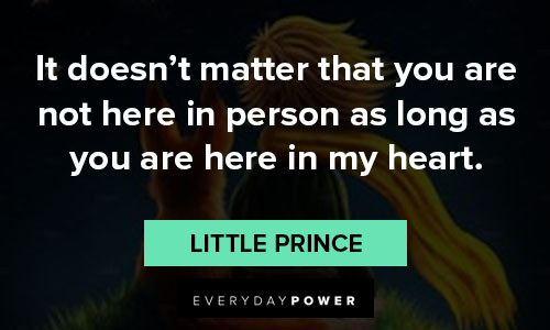 little prince quotes about heart touching