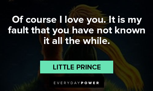 little prince quotes about love 