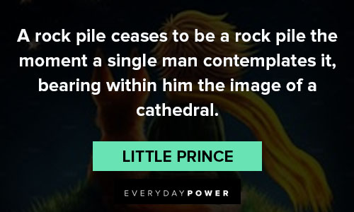 little prince quotes on life lessons