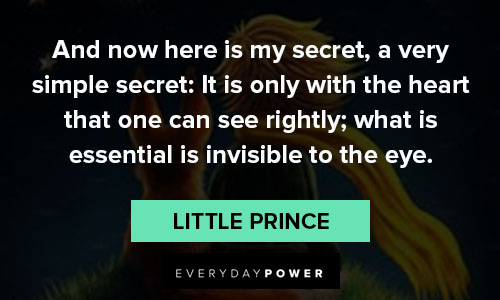 little prince quotes from Little Prince