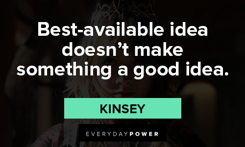 Locke & Key quotes about Best-available idea doesn’t make something a good idea