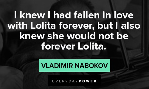 lolita-quotes about fallen in love