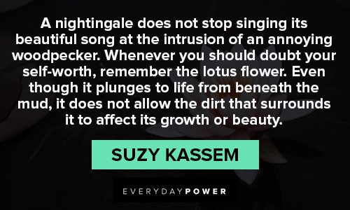 lotus flower quotes about nightingale