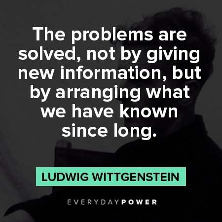 Ludwig Wittgenstein quotes