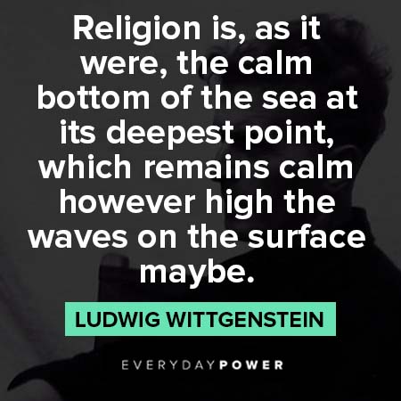Religion Ludwig Wittgenstein quotes
