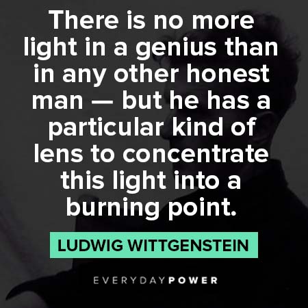 Ludwig Wittgenstein quotes about honest man