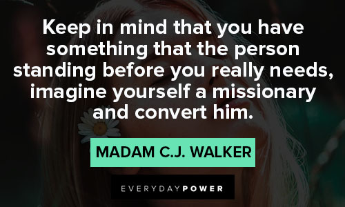 Madam C.J. Walker quotes about success