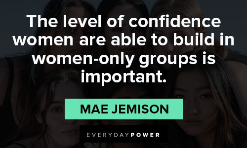 mae jemison quotes about the level of confidence