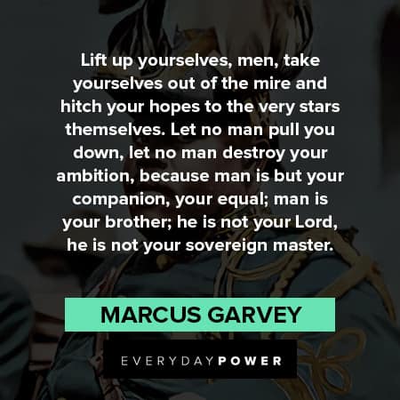 marcus garvey confidence quotes