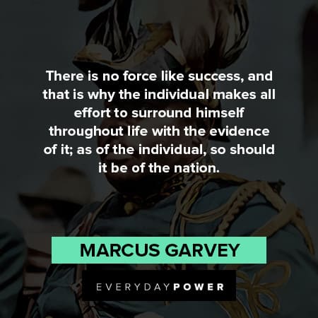 marcus garvey quotes about success