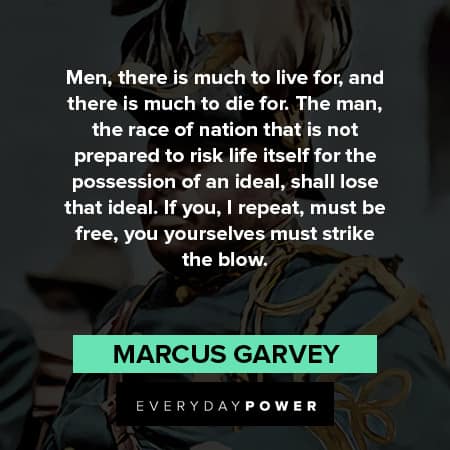 marcus garvey quotes celebrating knowledge of self
