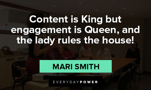 marketing quotes about content is king
