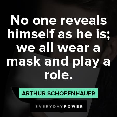 mask quotes about no one reveals himself 