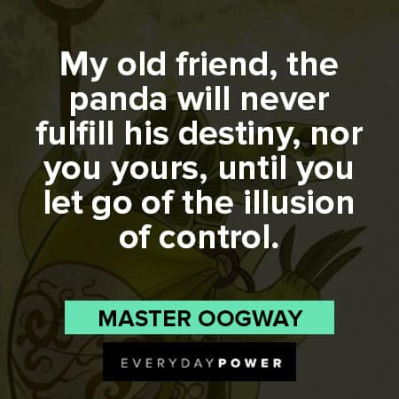 Motivational Master Oogway quotes