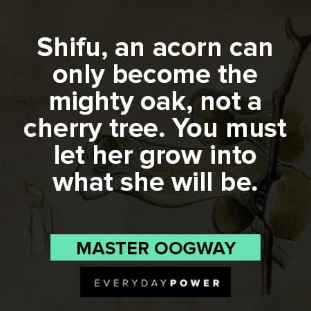 Master Oogway quotes about shifu