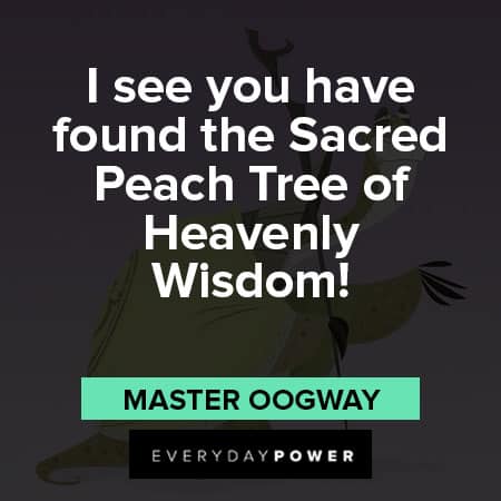 Master Oogway quotes about wisdom