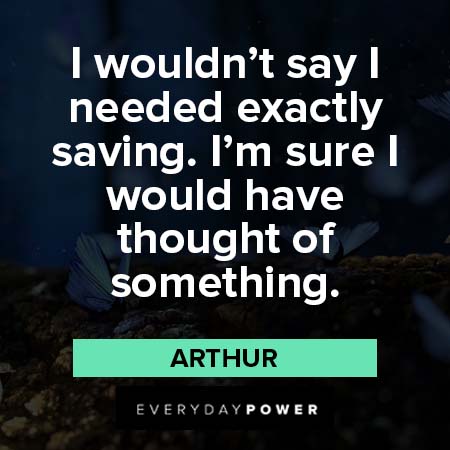 Merlin quotes about savings