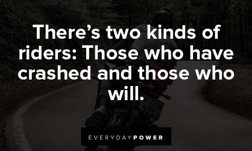 motorcycle quotes about kinds of riders