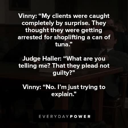 My Cousin Vinny quotes on thought