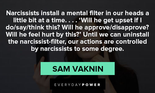 Narcissist Quotes about we can uninstall the narcissist-filter