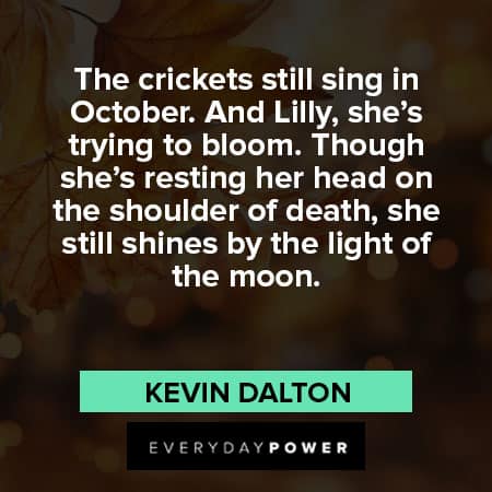October quotes