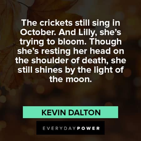 55 October Quotes to Welcome The Fall