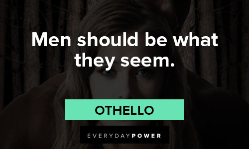 othello quotes on men should be what they seem