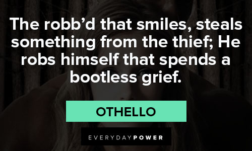 othello quotes on steals something from the thief