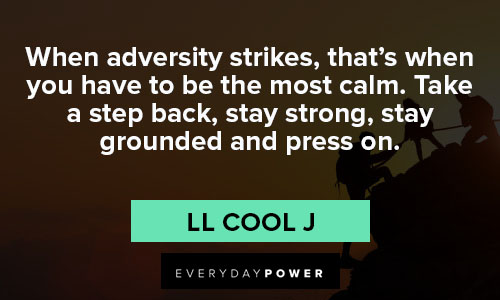 adversity quotes to be the most calm