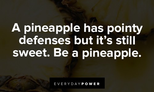 sweet pineapple quotes