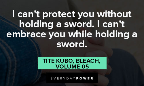 protection quotes about holding a sword