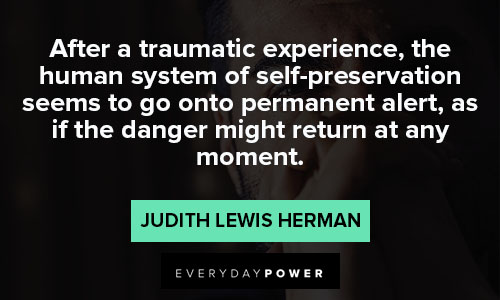 PTSD quotes about tramatic experience 