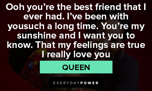 quotes about best friends that my feelings are true I really love you