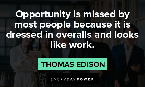 quotes on success about opportunity